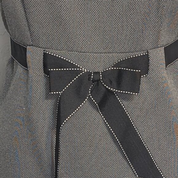 Studio I, Black/White Tweed Sleeveless dress with Jacket, Size 14 - Picture 4 of 4